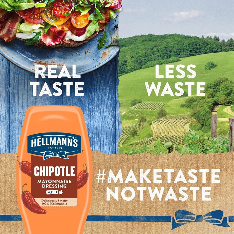 slide 4 of 9, Hellmann's Hellman's Chipotle Mayonnaise Mild Spread & Dressing - 11.5oz, 11.5 oz