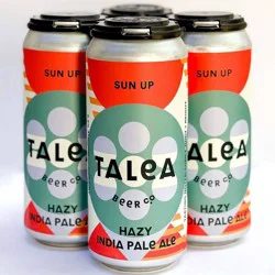 TALEA Beer Co. Sun Up Hazy IPA - 4pk/16 fl oz Cans