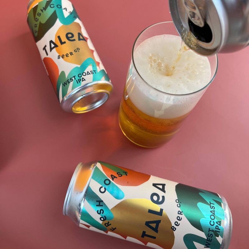 slide 3 of 5, TALEA Beer Co. Fresh Coast IPA - 4pk/16 fl oz Cans, 4 ct; 16 fl oz