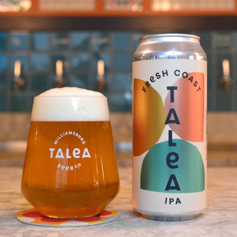 slide 5 of 5, TALEA Beer Co. Fresh Coast IPA - 4pk/16 fl oz Cans, 4 ct; 16 fl oz