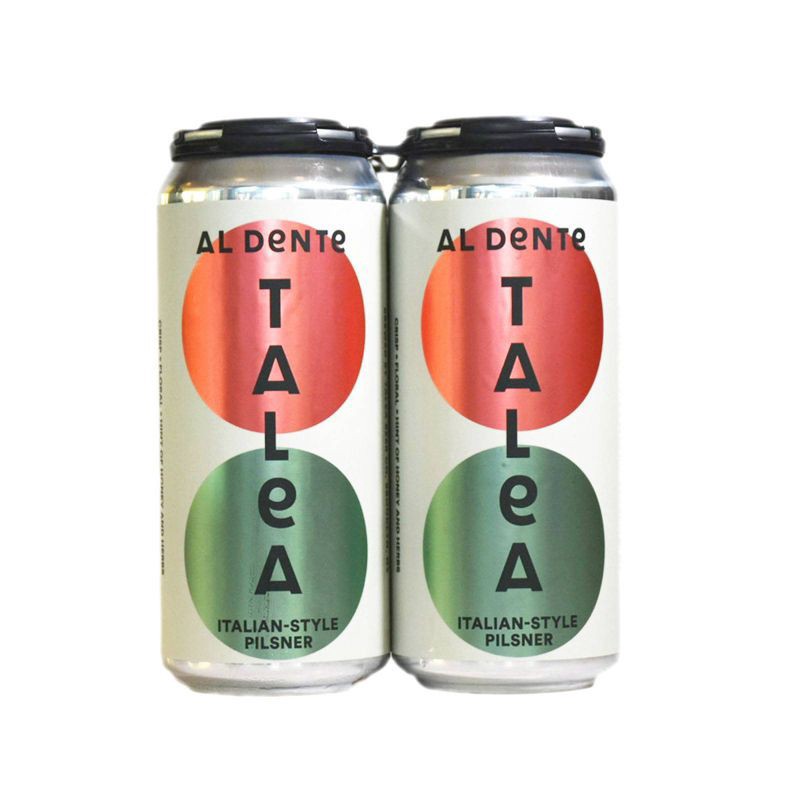 slide 2 of 4, TALEA Beer Co. Al Dente Italian Style Pilsner - 4pk/16 fl oz Cans, 4 ct; 16 fl oz