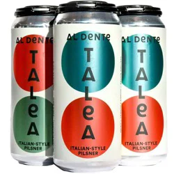 TALEA Beer Co. Al Dente Italian Style Pilsner - 4pk/16 fl oz Cans