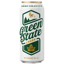 Zero Gravity Brewing Zero Gravity Craft Brewery Green State Lager - 4pk/16 fl oz Cans