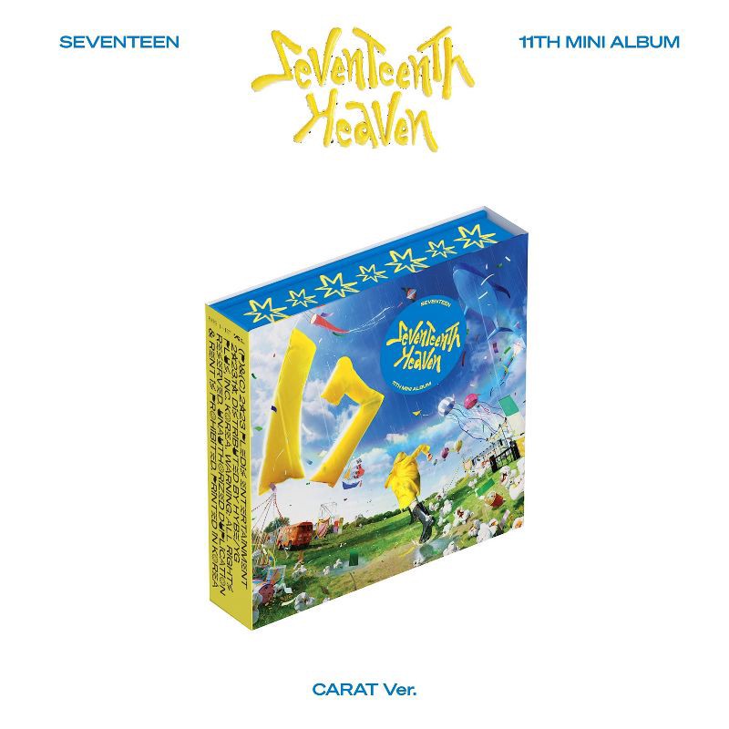 slide 1 of 2, Universal Music Group SEVENTEEN - SEVENTEEN 11th Mini Album 'sEVENTEENTH HEAVEN' (CARAT Ver.) (CD), 1 ct