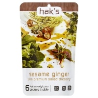 slide 1 of 1, Hak's Paks Dressing Sesame Ginger Salad, 6 fl oz