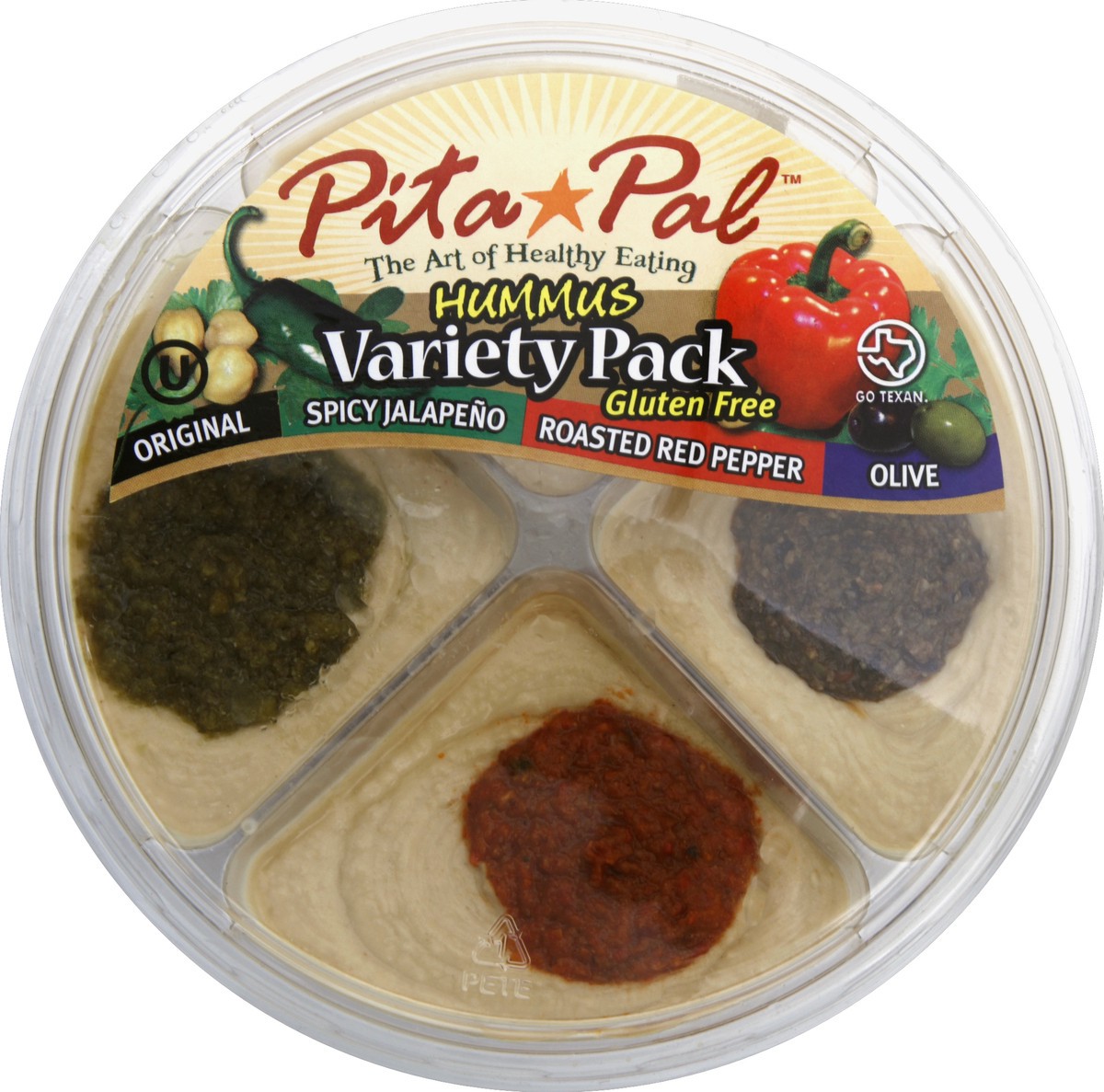 slide 3 of 3, Pita Pal Hummus 16 oz, 16 oz