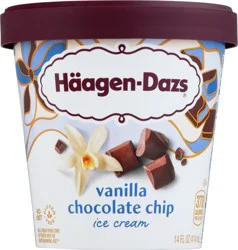 Häagen-Dazs Vanilla Chocolate Chip Ice Cream 14 fl oz