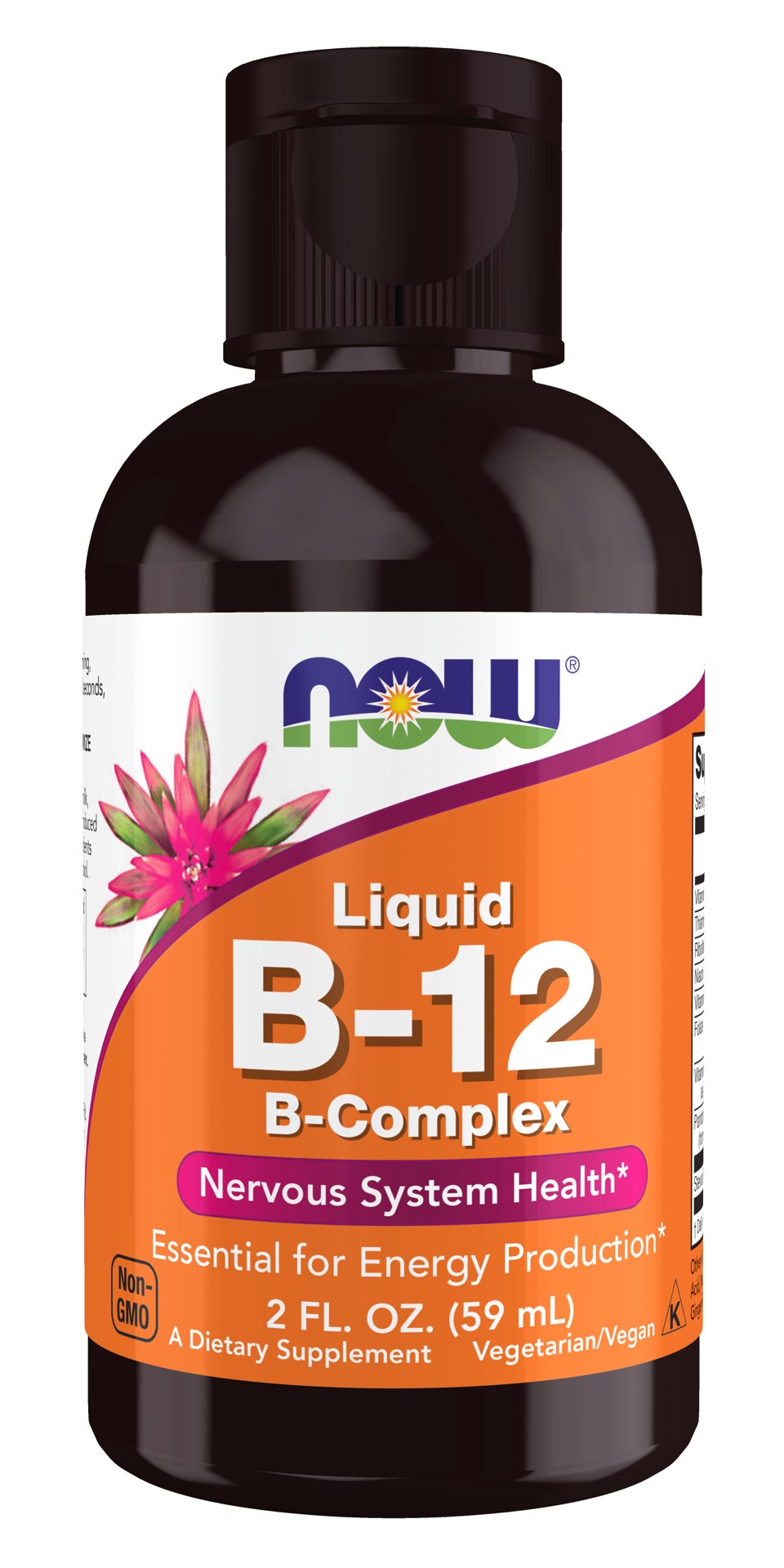 slide 1 of 7, NOW Supplements Vitamin B-12 Complex Liquid - 2 fl. oz., 2 oz