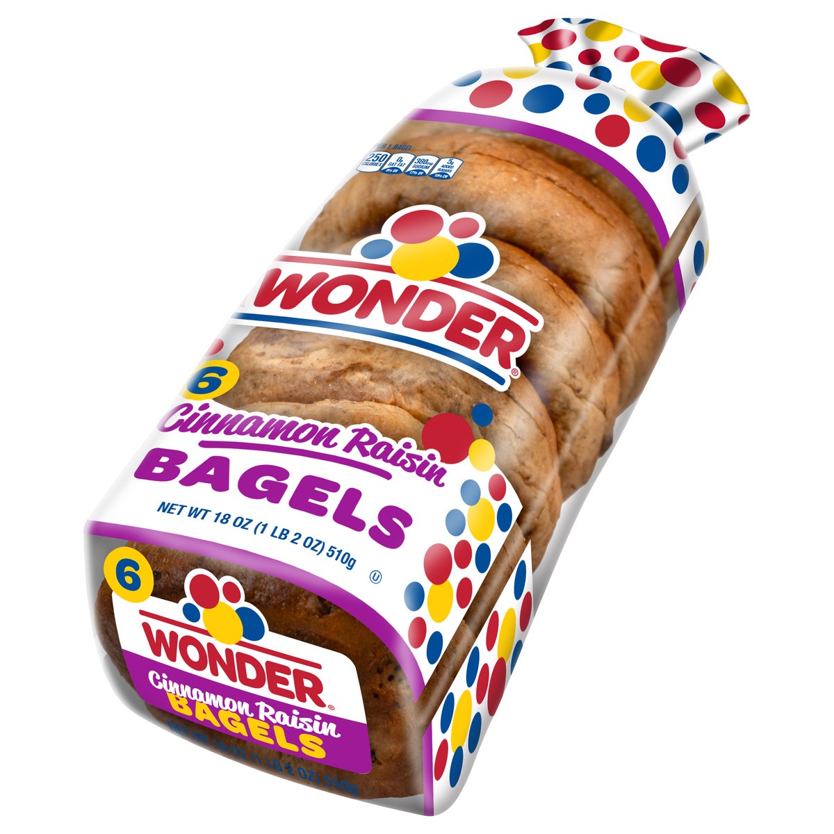 slide 2 of 4, Wonder Bagels, 18 oz