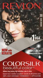 Colorsilk Beautiful Color 30 Dark Brown Permanent Hair Color 1 ea