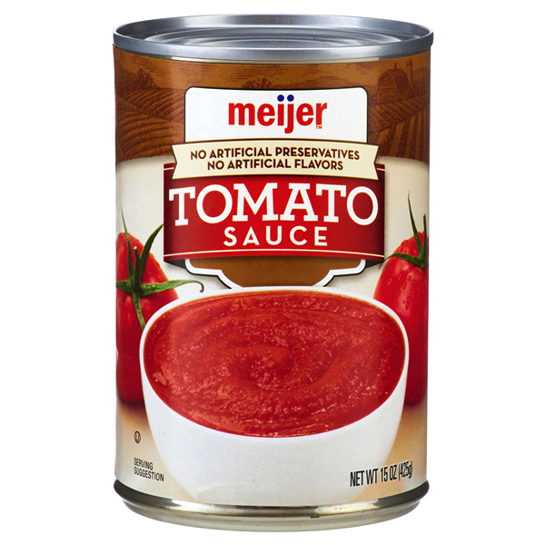 slide 1 of 1, Meijer Tomato Sauce, 15 oz