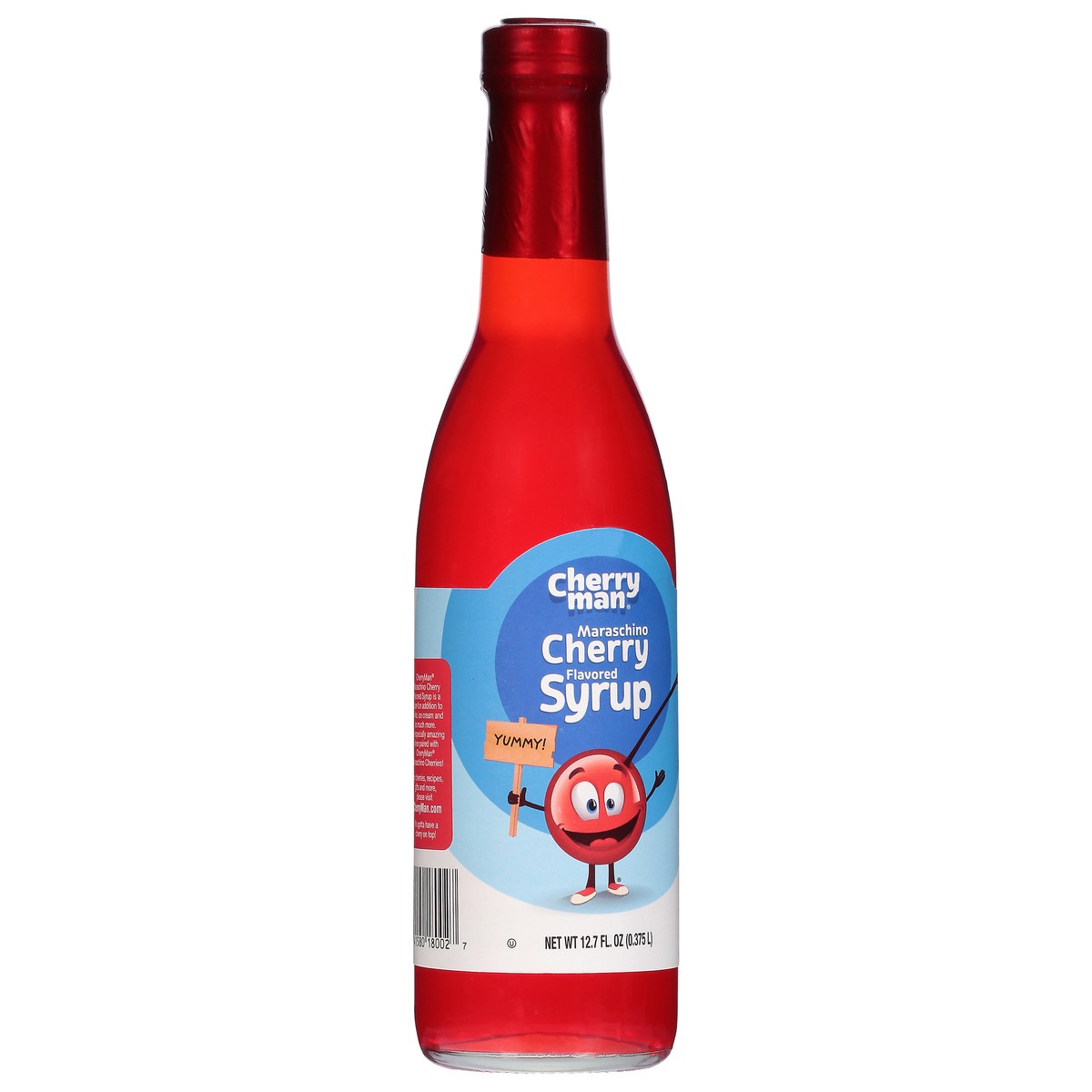 slide 2 of 9, CherryMan Maraschino Cherry Flavored Syrup 12.7 fl oz Bottle, 12.7 fl oz