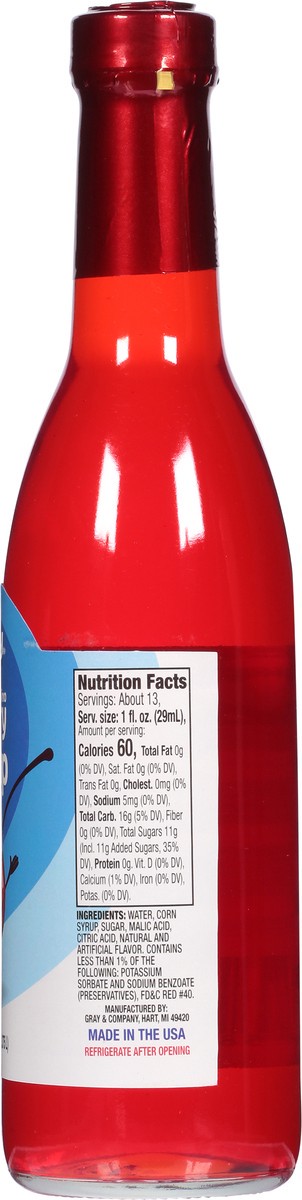 slide 8 of 9, CherryMan Maraschino Cherry Flavored Syrup 12.7 fl oz Bottle, 12.7 fl oz