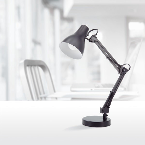 slide 2 of 3, Realspace Trazio Led Architect Task Lamp, 20''H, Black, 1 ct