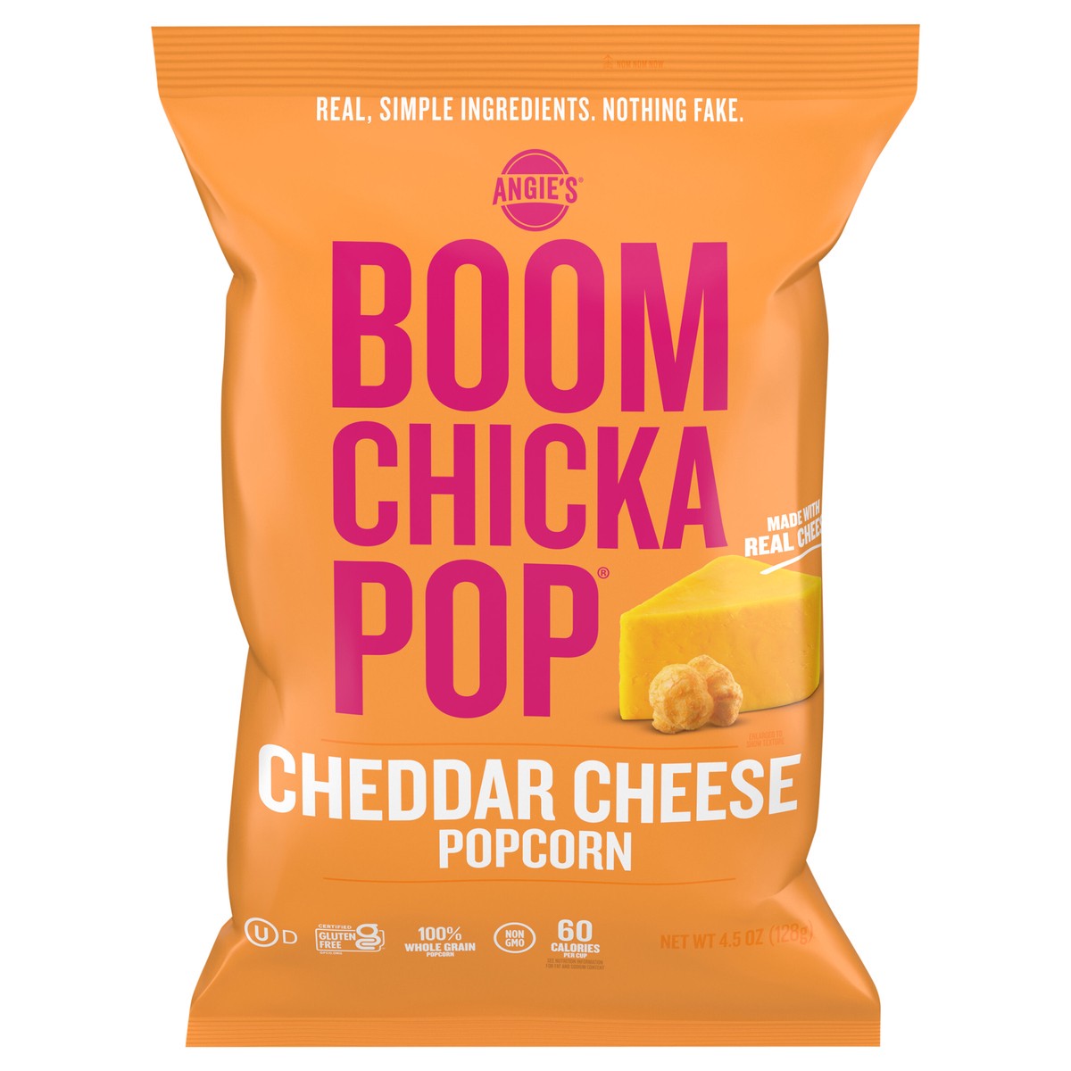 slide 1 of 7, Angie's BOOMCHICKAPOP Cheddar Cheese Popcorn, 4.5 oz., 4.5 oz