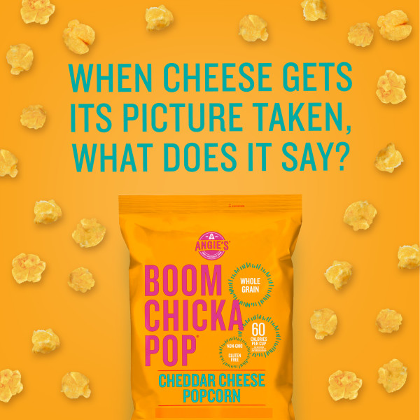 slide 5 of 7, Angie's BOOMCHICKAPOP Cheddar Cheese Popcorn, 4.5 oz., 4.5 oz