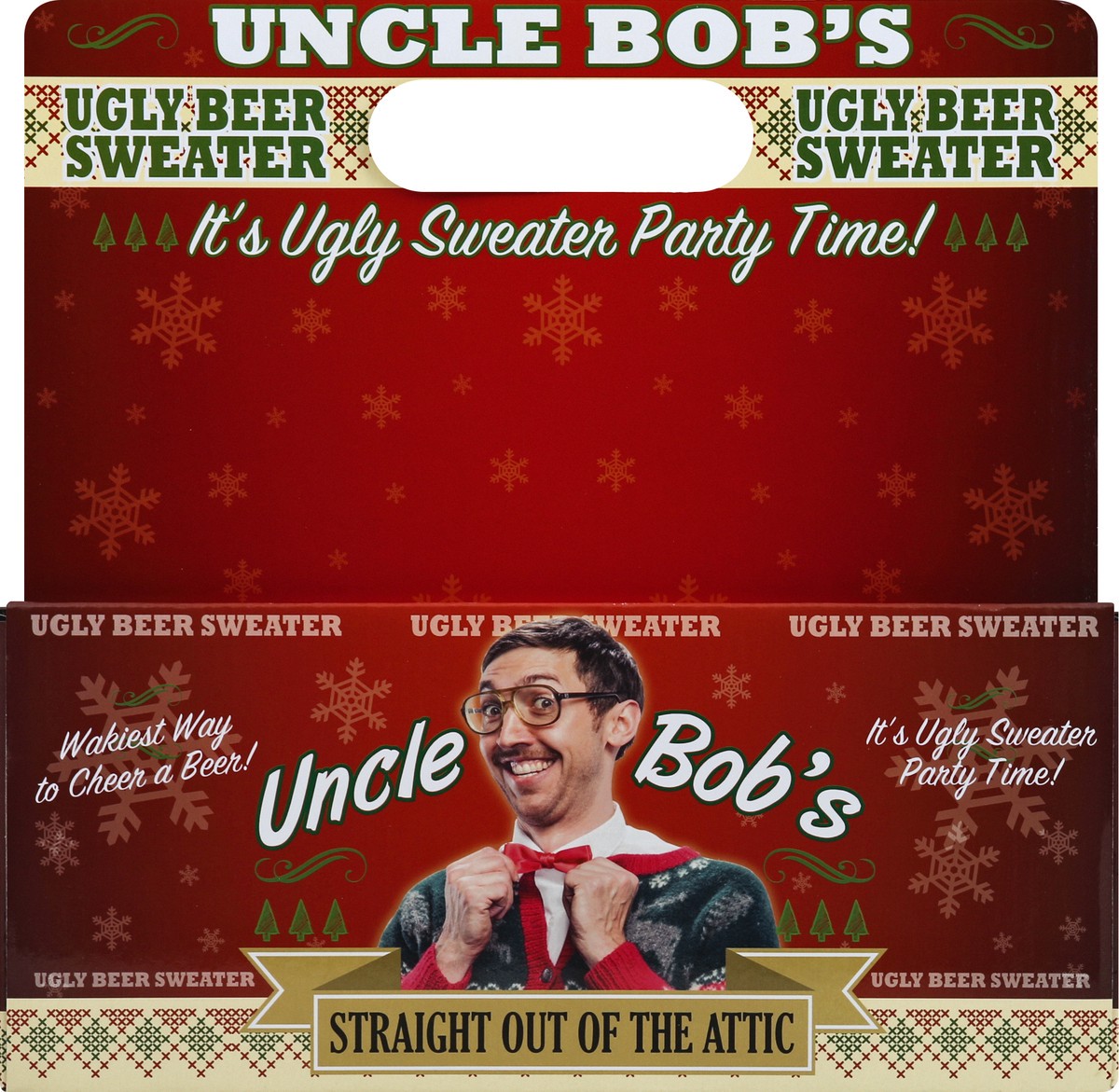 slide 5 of 10, Uncle Bob's Uncle Bobs Ugly Beer Sweater, 1 ct
