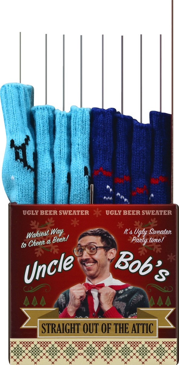 slide 3 of 10, Uncle Bob's Uncle Bobs Ugly Beer Sweater, 1 ct