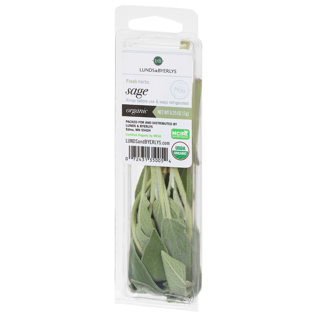 slide 4 of 9, L&B Lunds & Byerlys Fresh Herbs Sage 0.25 oz, 0.25 oz