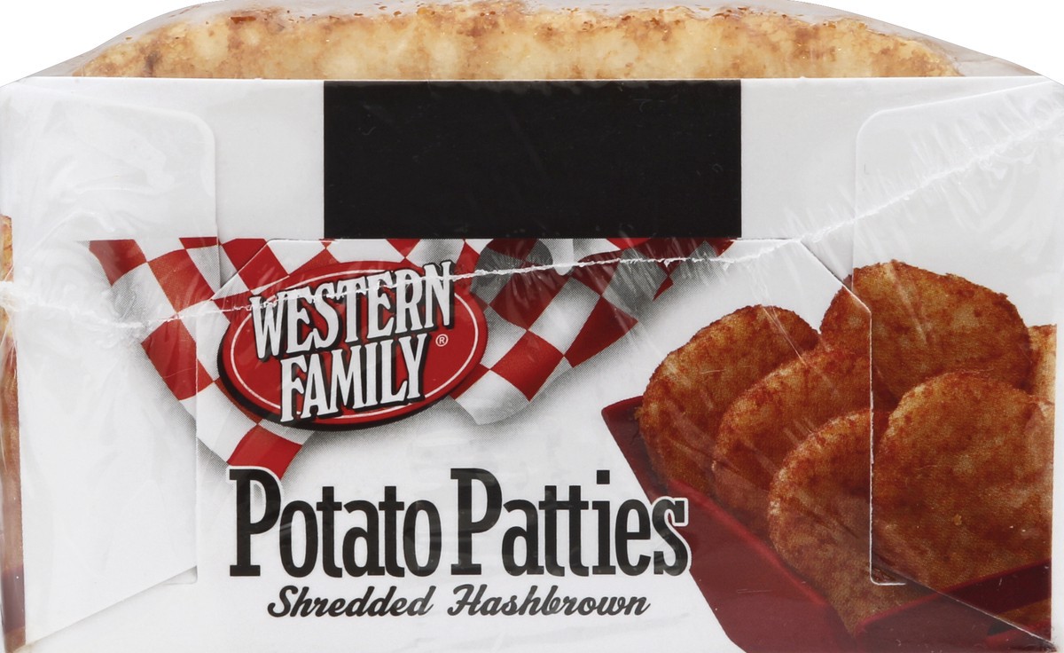 slide 3 of 6, Western Family Hash Brown Patties, 22.5 oz