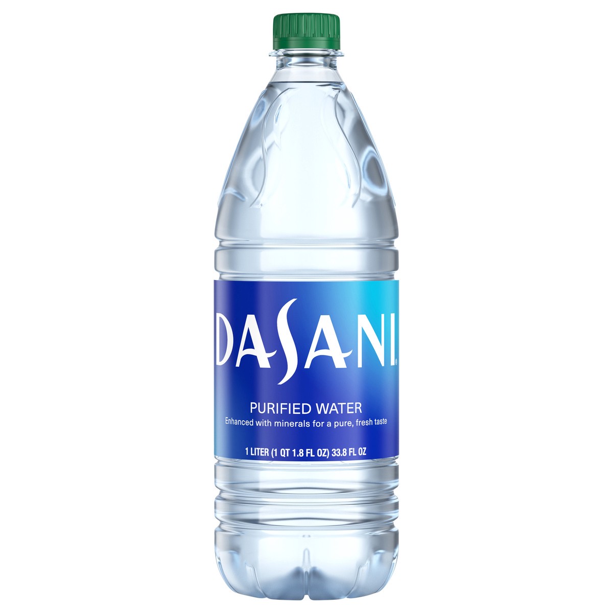 slide 1 of 1, DASANI Purified Water Bottle- 1 liter, 1 liter