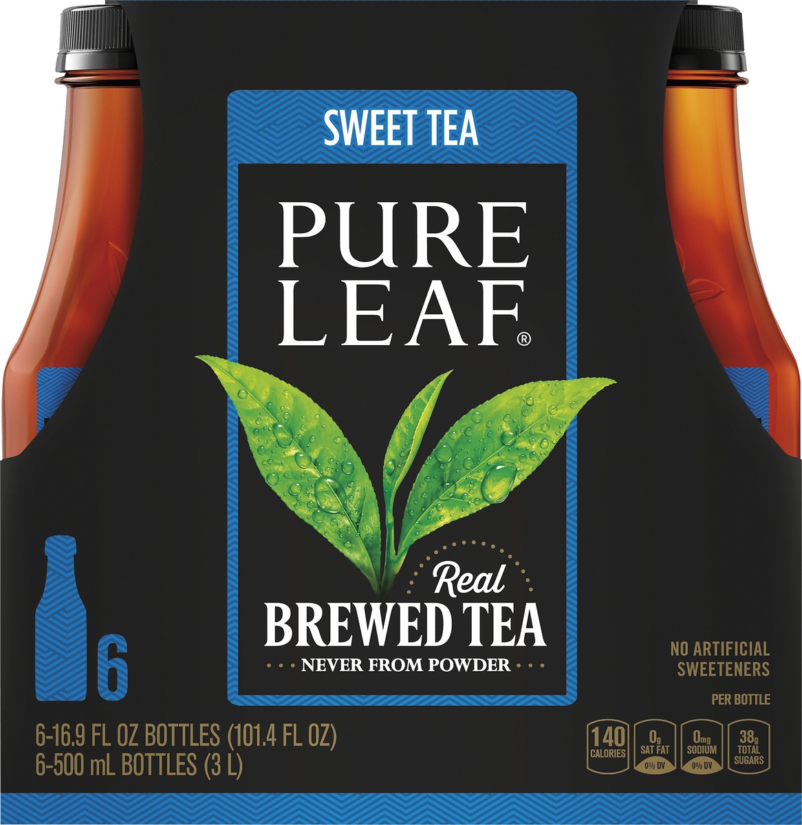 Pure Leaf Sweet Tea No Lemon 6 Pack 16.9 oz | Shipt