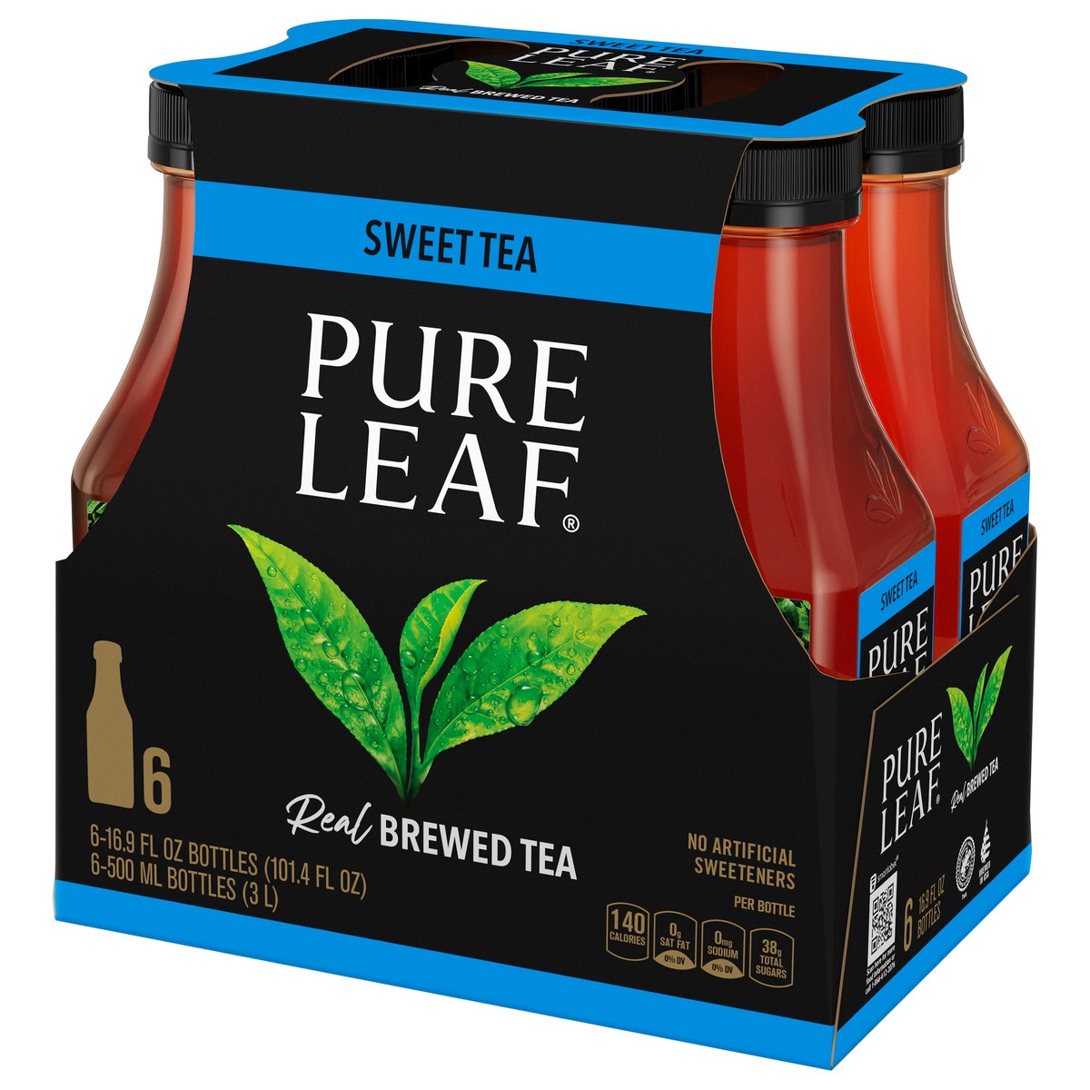 slide 6 of 7, Pure Leaf Real Brewed Tea Sweet Tea 16.9 Fl Oz 6 Count, 6 ct; 16.9 fl oz