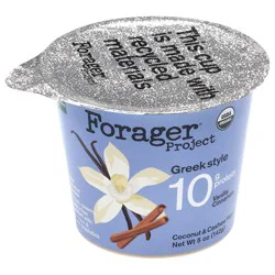 Forager Project Greek Style Vanilla Cinnamon Coconut & Cashew Yogurt 5 oz