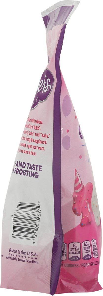 slide 12 of 12, Mother's Party Size Circus Animal Frosted Cookies Party Size 18 oz, 18 ct