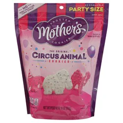 Mother's Party Size Circus Animal Frosted Cookies Party Size 18 oz