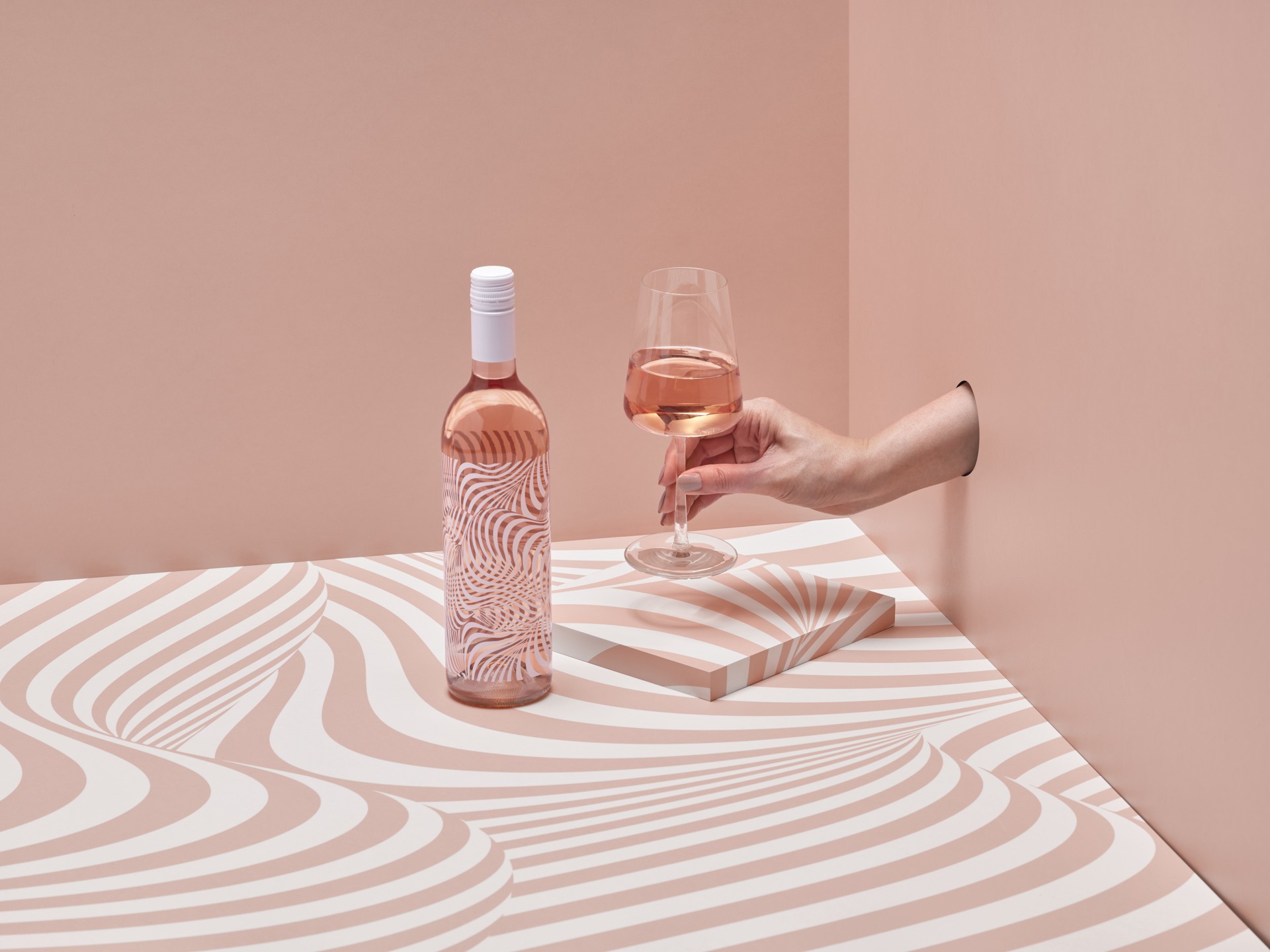 slide 3 of 9, Altered Dimension Rose 750 ml Bottle, 