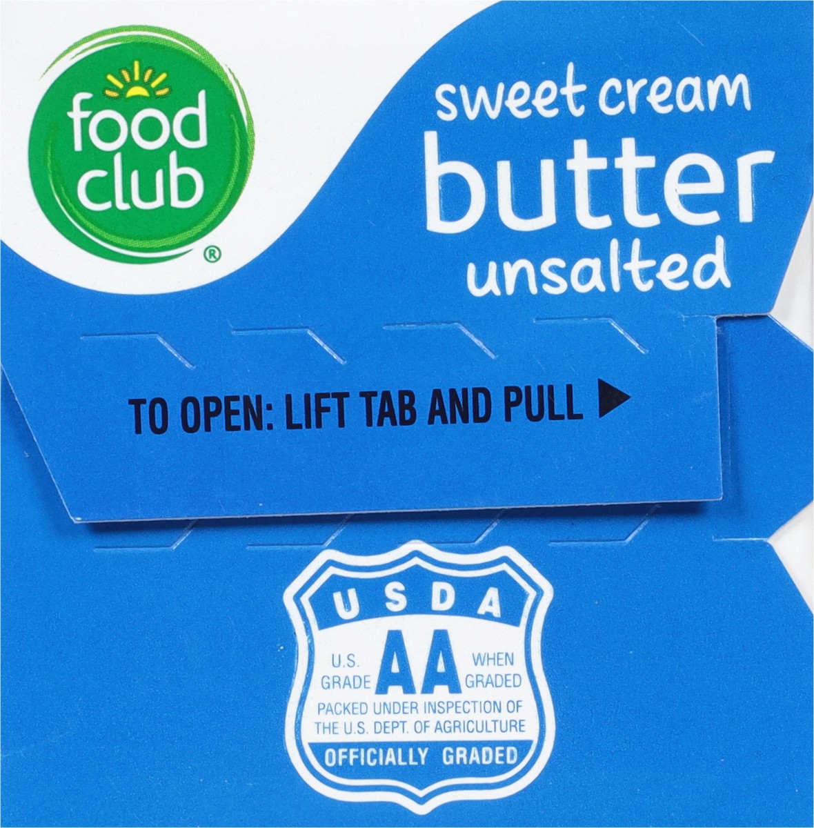 slide 5 of 9, Food Club Sweet Cream Unsalted Butter 4 ea, 4 ct