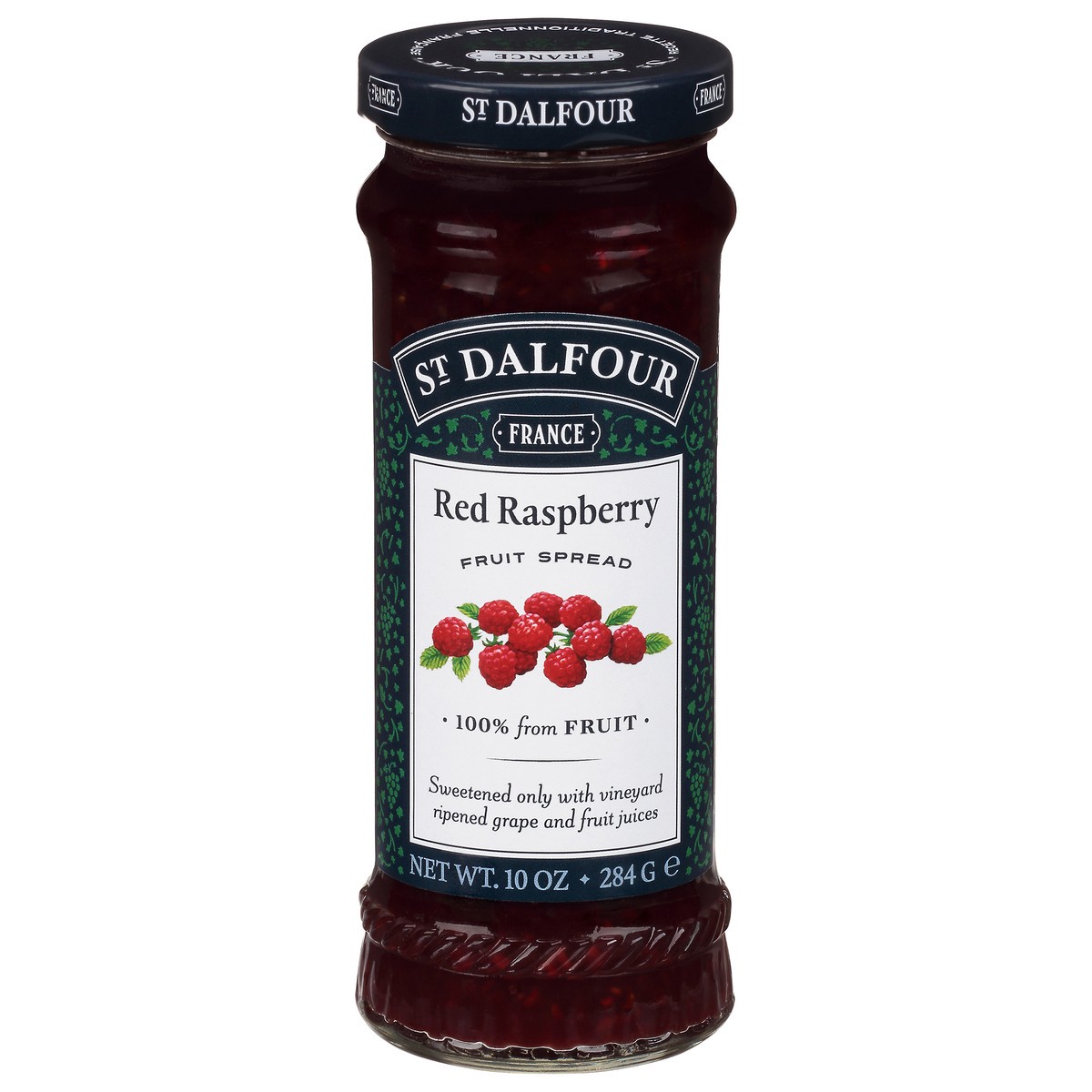 slide 1 of 9, St. Dalfour Red Raspberry Fruit Spread 10 oz, 10 oz