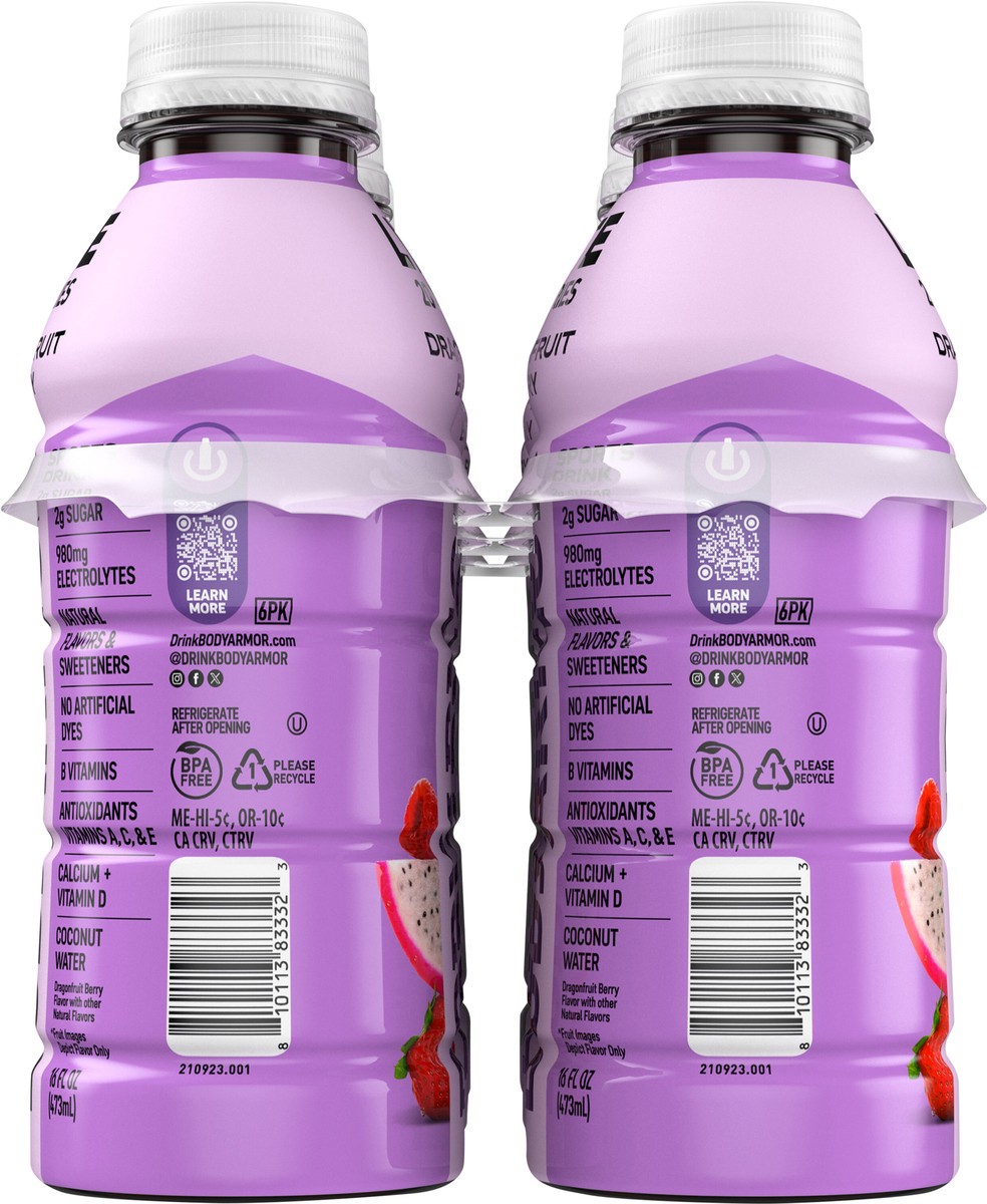 slide 4 of 14, "bdyarmor Lyte Drgnfruit 6/16 Oz", 96 inoz in