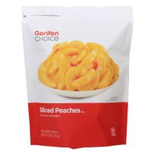 Gordon Choice Frozen Sliced Peaches