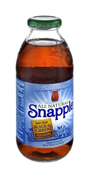 slide 1 of 1, Snapple All Natural Sweet Tea - 16 fl oz, 16 fl oz