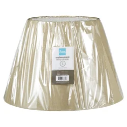 Room & Retreat HOME Mix and Match Replacement Hardback Modified Drum Shade, 10" x 17"12"