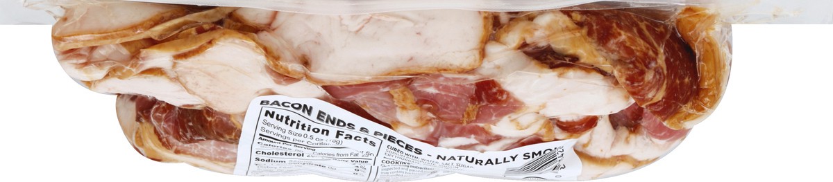 slide 4 of 6, First Street Bacon Ends & Pieces, 3 lb