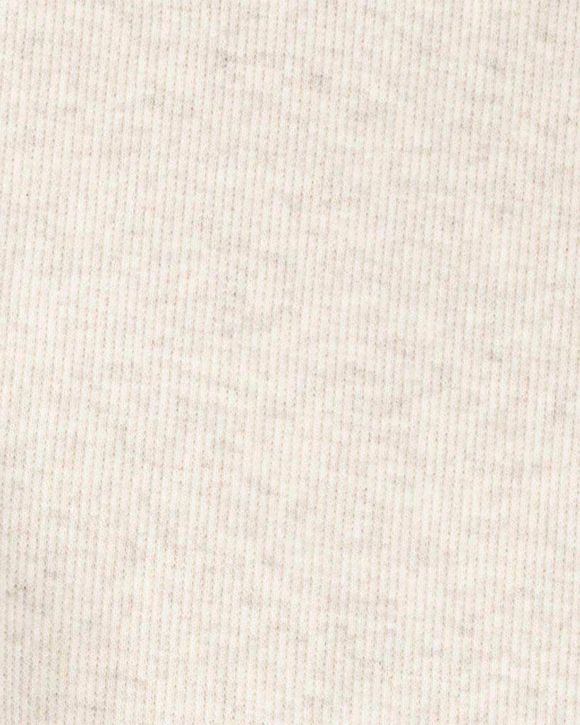 slide 3 of 3, Oshkosh Baby Ribbed Eyelet-Hem Pants - Cream Cream 18M, 1 ct