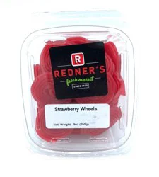 Red Gummy Strawberry Wheels