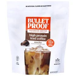 Bulletproof 12g Protein Iced Instant Coffee Latte - Mocha