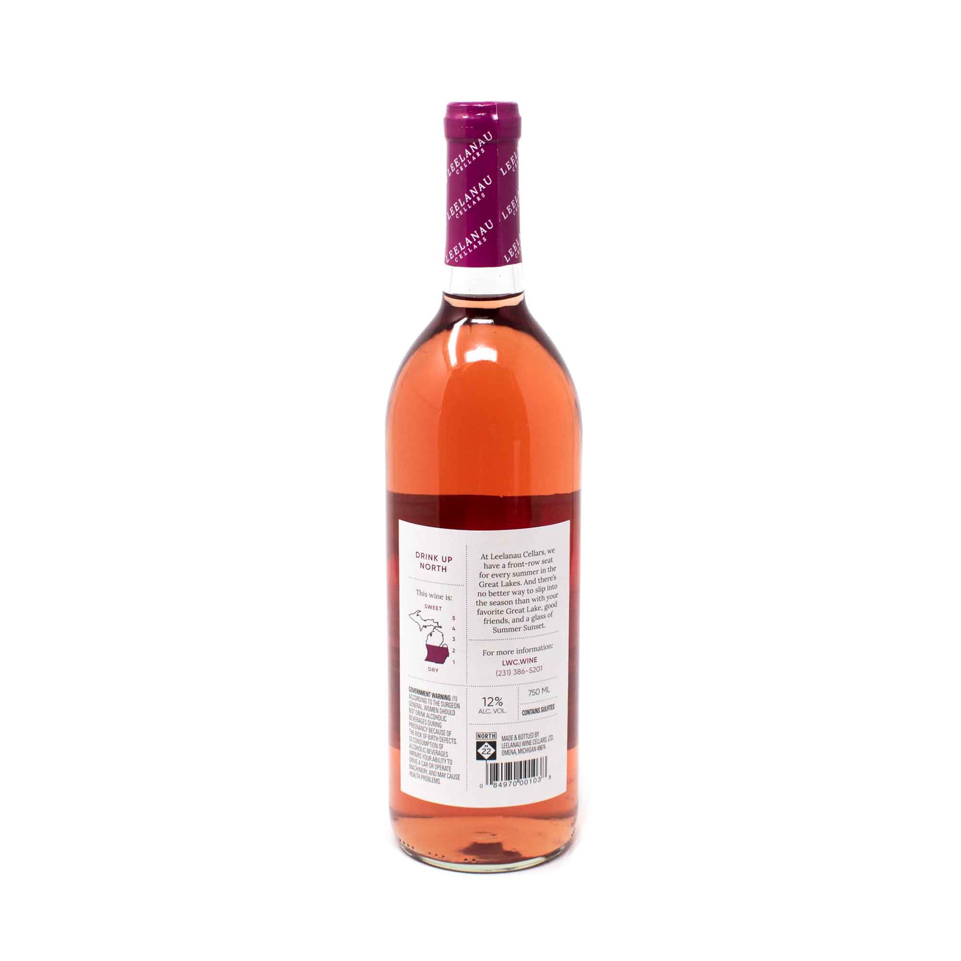 slide 12 of 18, Leelanau Cellars Summer Sunset Michigan Rose Wine, 750 ml
