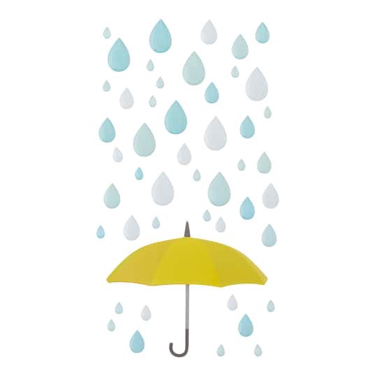 slide 1 of 5, Raindrop Stickers By Recollections, 4 in x 8.5 in