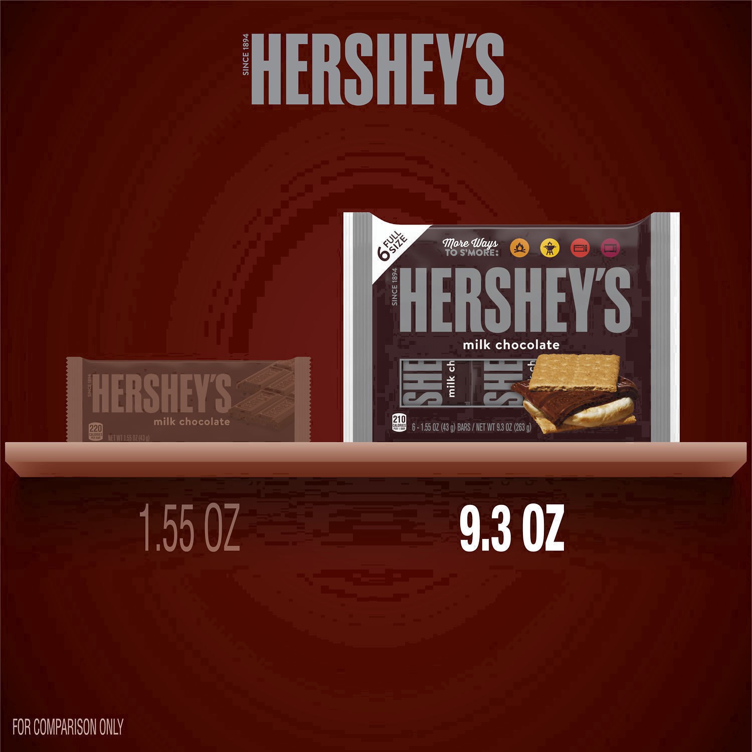 slide 35 of 157, Hershey's Milk Chocolate Bars, 9.3 oz