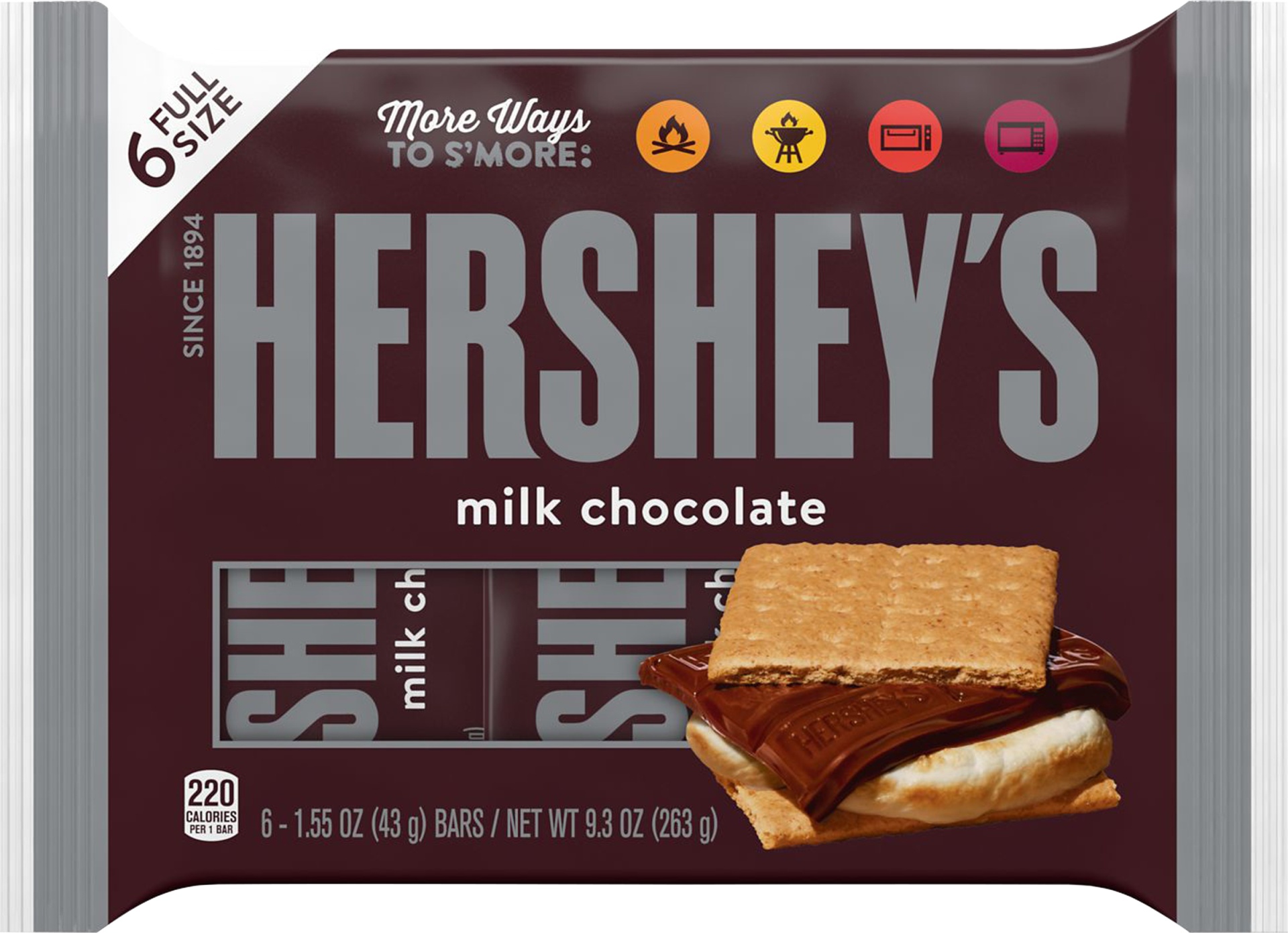 slide 1 of 10, Hershey's Milk Chocolate Bar, 9.3 oz