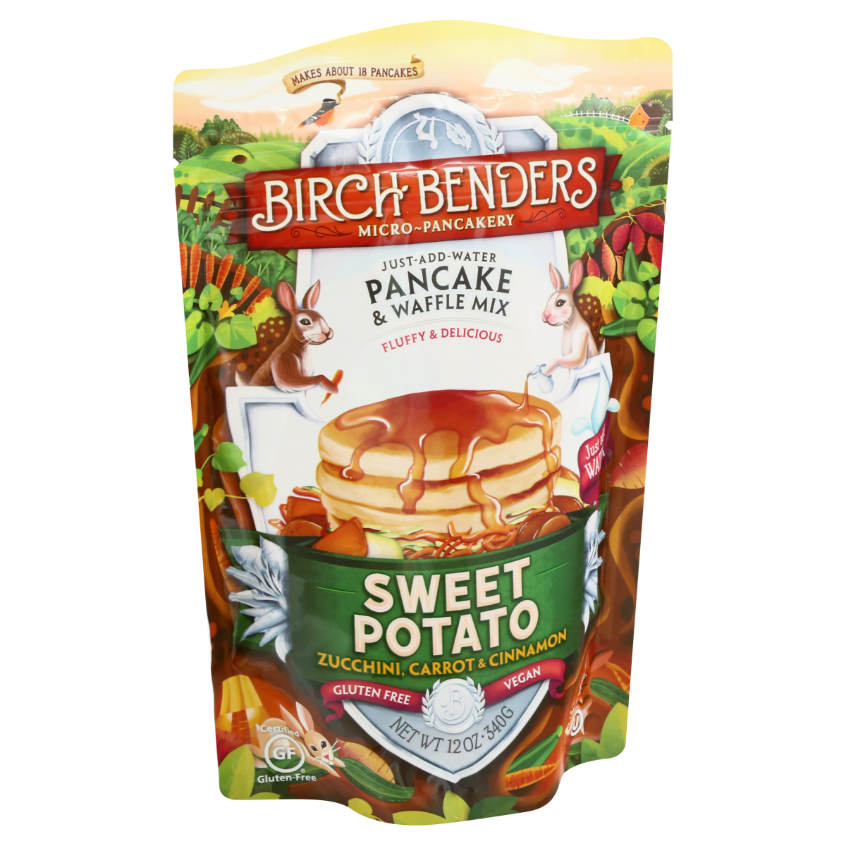 slide 1 of 13, Birch Benders Sweet Potato Pancake & Waffle Mix, 12 oz, 12 oz