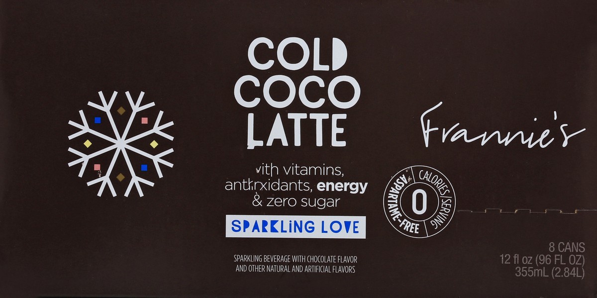 slide 8 of 8, Frannie's Sparkling Beverage 8 ea, 8 ct
