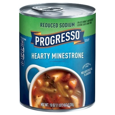 Progresso Reduced Sodium Minestrone Soup 19 oz | Shipt