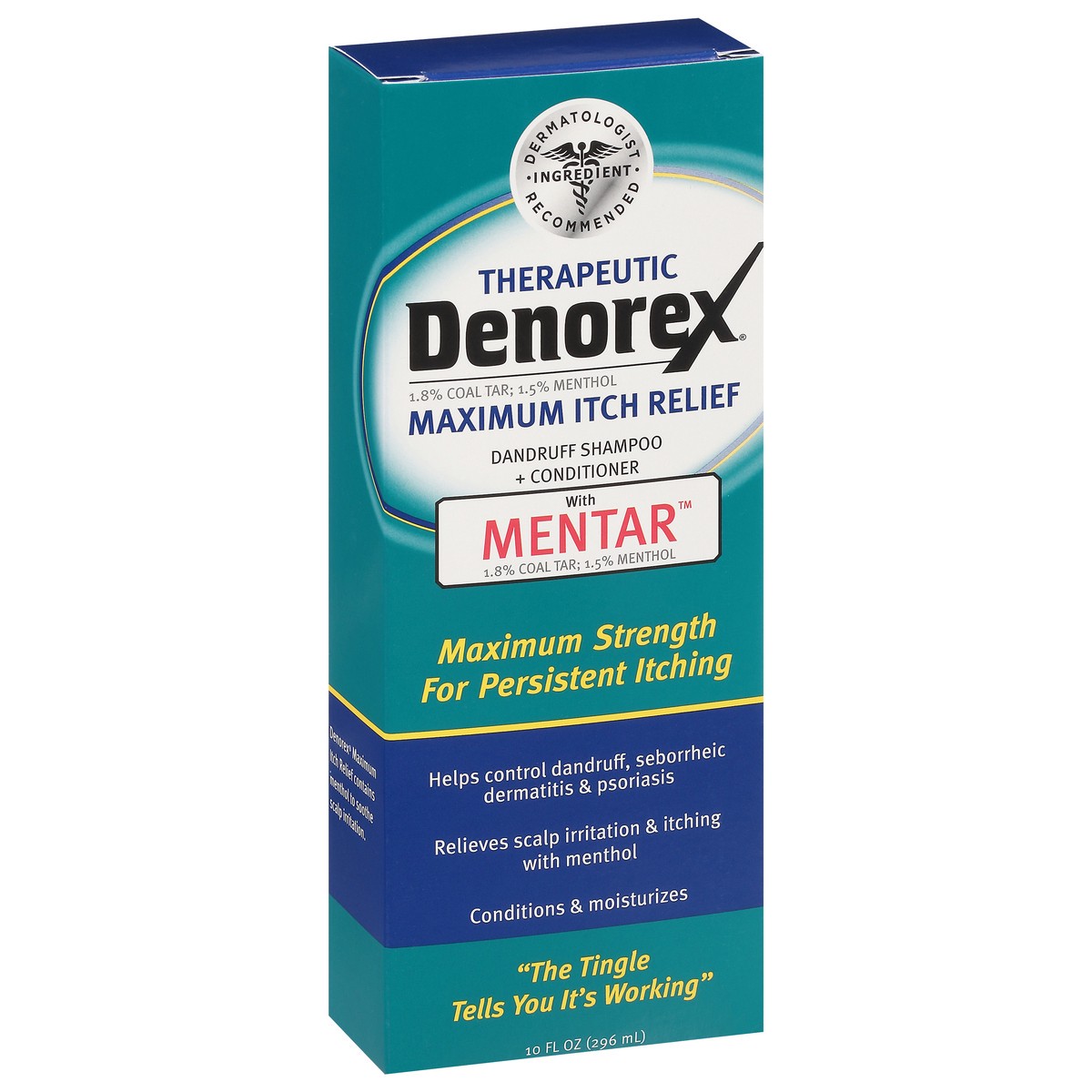 slide 2 of 9, Denorex Maximum Itch, 10 fl oz