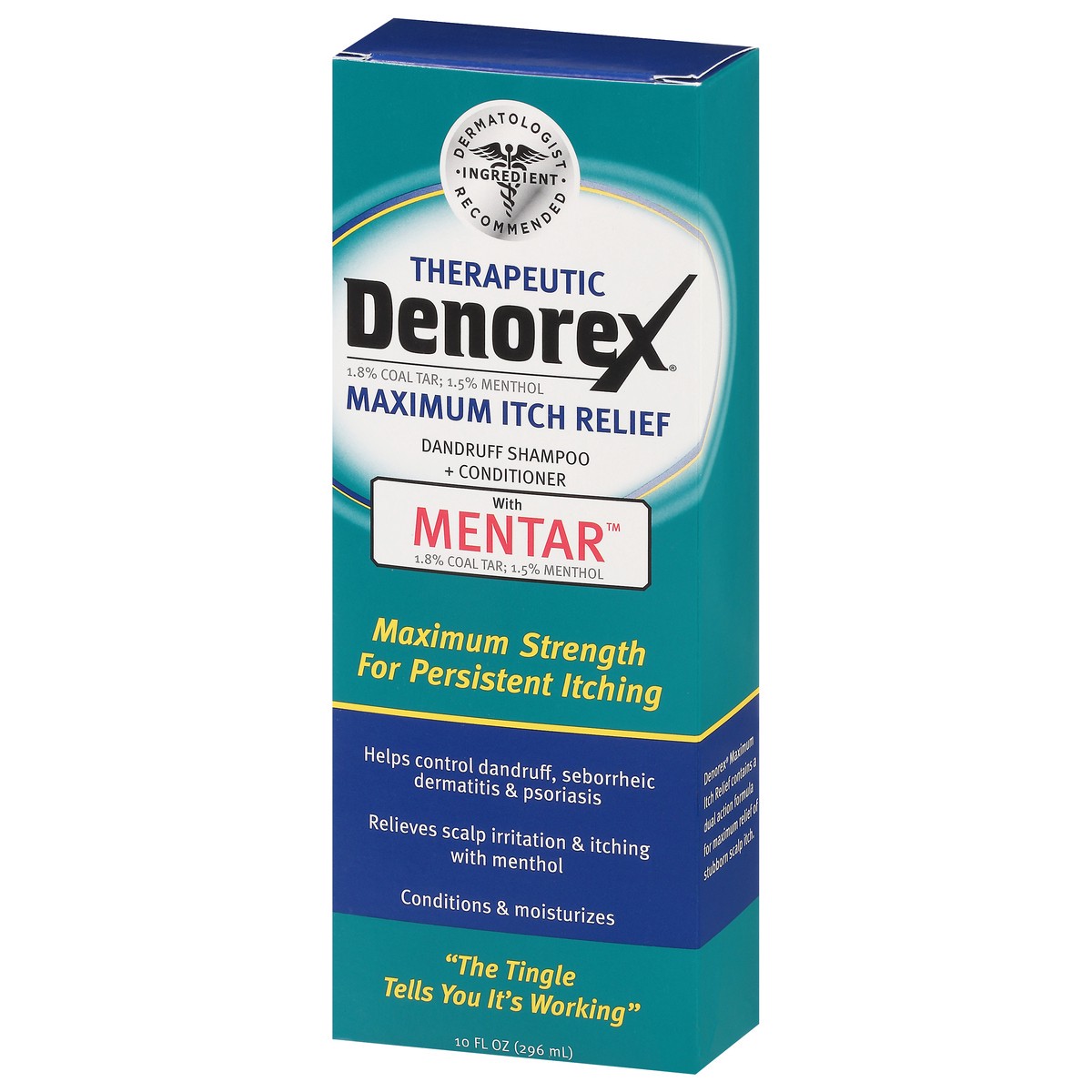 slide 3 of 9, Denorex Maximum Itch, 10 fl oz